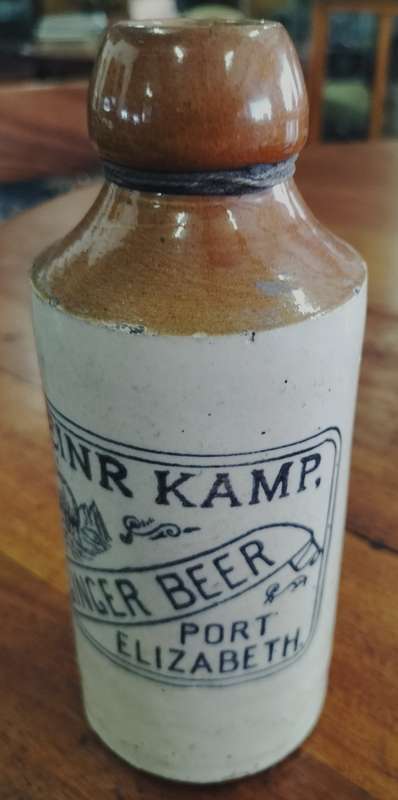 Ginger Beer Bottle - Heinrich Kamp - Port Elizabeth