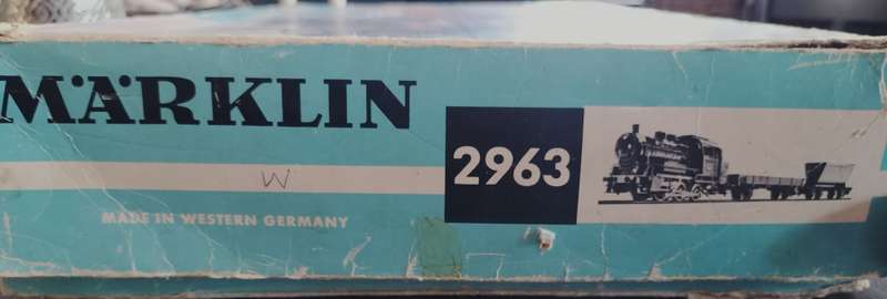 Marklin - Goods train - 2963 (boxed) - 9 pieces