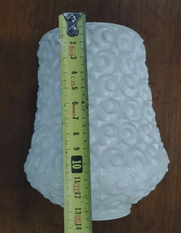 Vintage lamp / ceiling light - white