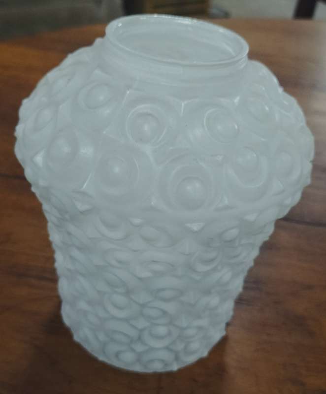 Vintage lamp / ceiling light - white