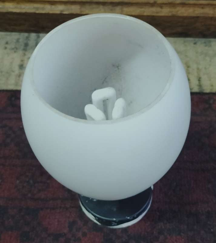 Vintage lamp / ceiling light (white)