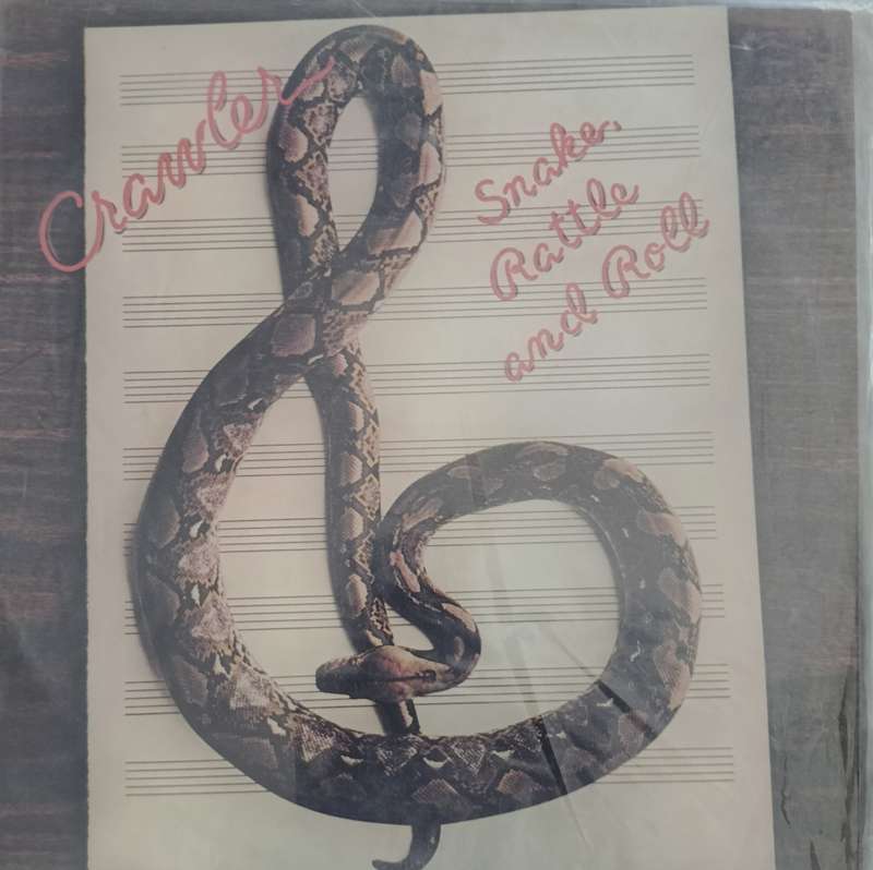 Vintage LP / Vinyl - Crawlers - Snake Rattle and Roll