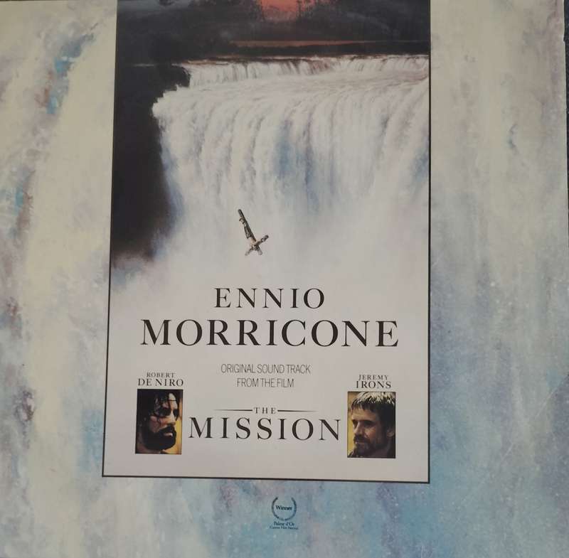 Vintage LP / Vinyl / Record - The Mission - Ennio Morricone