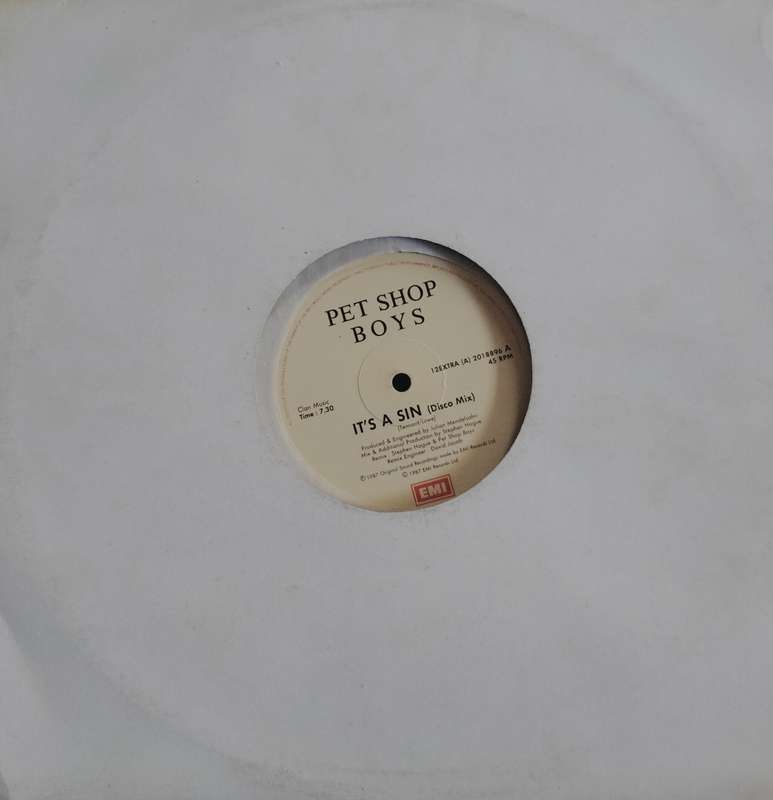 Vintage LP / Vinyl / Record - Pet Shop Boys - Disco Mix