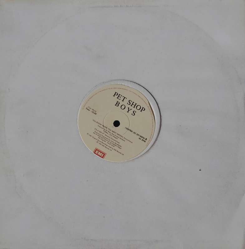 Vintage LP / Vinyl / Record - Pet Shop Boys - Disco Mix