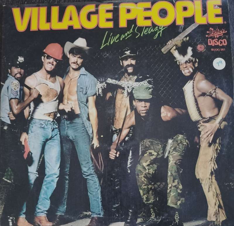 Village People - Live and Sleazy - Disco (2x LP)(Vintage LP / Vinyl / Record)