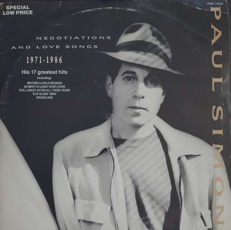 Vintage LP / Vinyl / Record - Paul Simon - Negotiations and love songs 1971 - 1986 (x 2 LP)