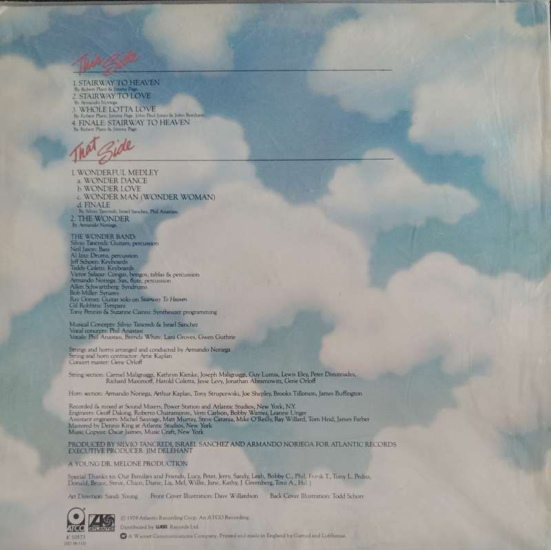 Vintage LP / Vinyl / Record -  Stairway to Love - The Wonder Band