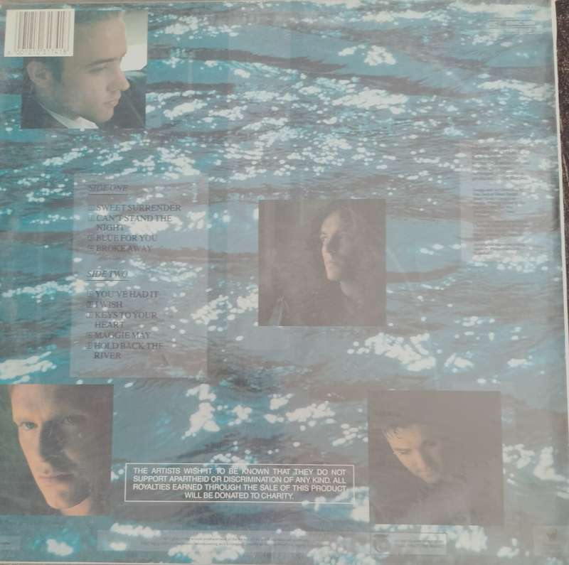 Vintage LP / Vinyl / Record -  Wet Wet Wet - Holding back the river