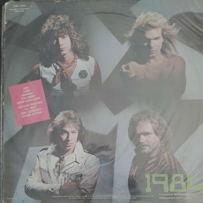 Vintage LP / Vinyl / Record - Van Halen - 1984 (minor scratches)