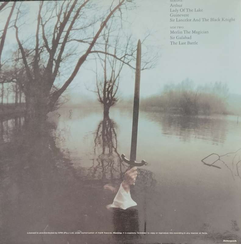 Vintage LP / Vinyl / Record - Rick Wakeman - The myths and legends of King Arthur