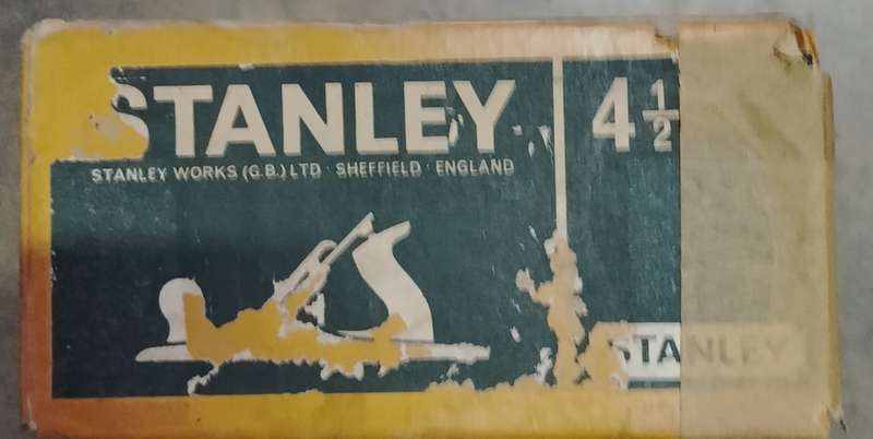 Stanley 4,5 Wood Plane (in original box)
