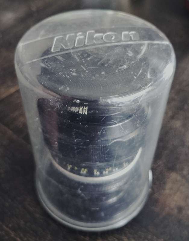 Vintage Nikon lens - Nippon 105mm f2.5