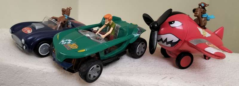 Vintage Scooby doo transport (x 3)
