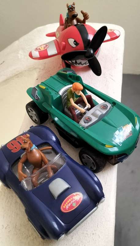 Vintage Scooby doo transport (x 3)