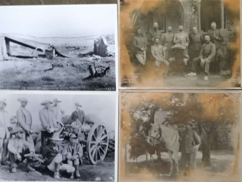Anglo-Boer War images by Pretoria-based photographer (14 x contemporary reprints)