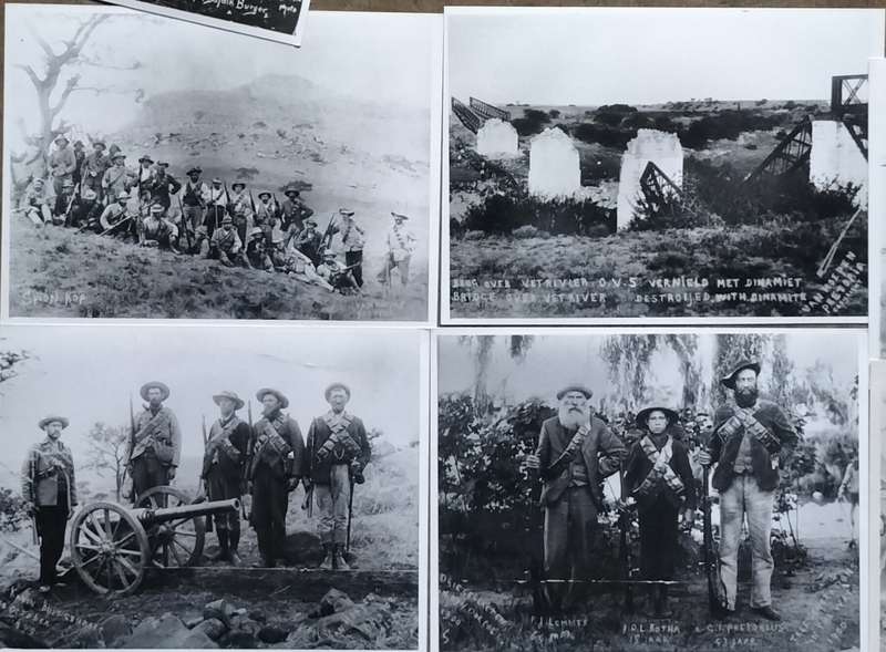 Anglo-Boer War images by Pretoria-based photographer (14 x contemporary reprints)