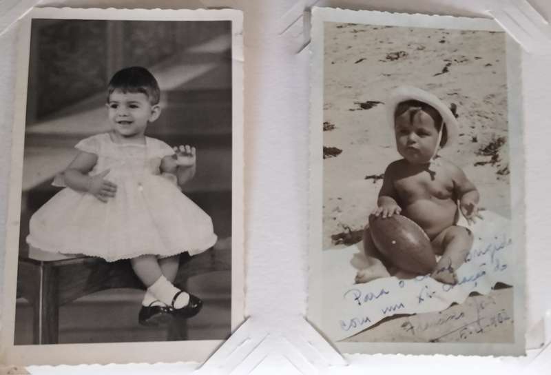 Post card album (x 88 postcards of people)