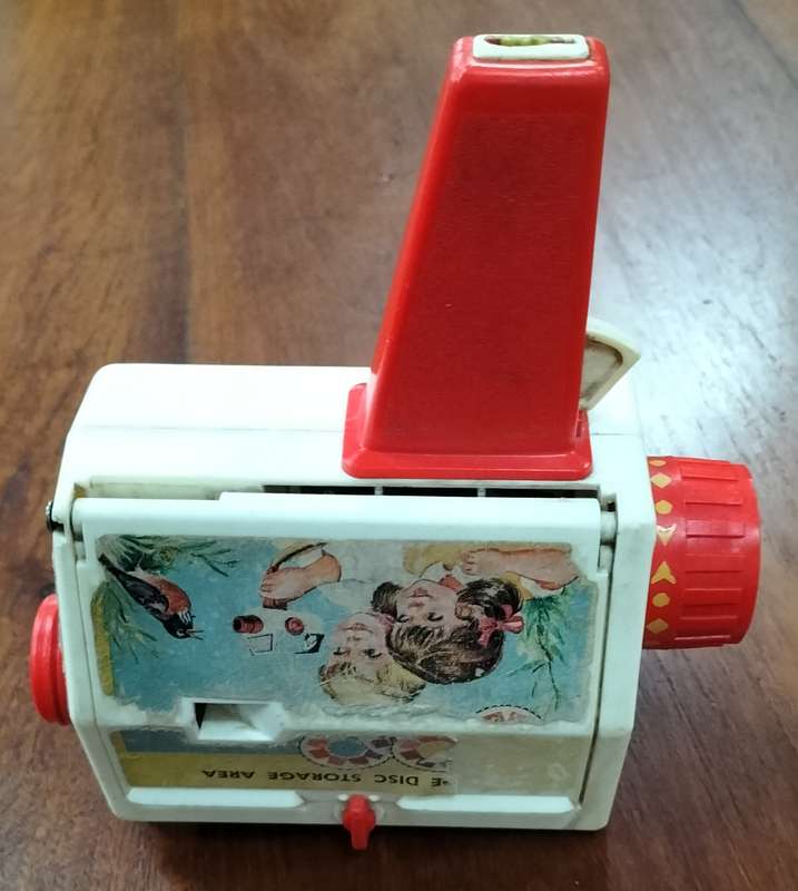 Vintage Fisher Price music box movie camera (1968)