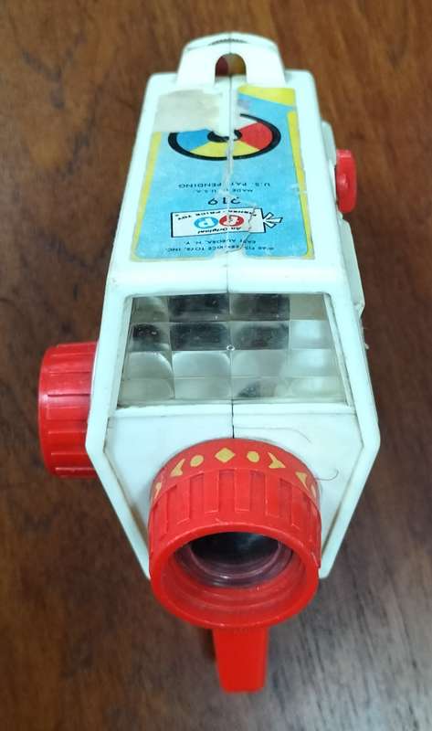 Vintage Fisher Price music box movie camera (1968)