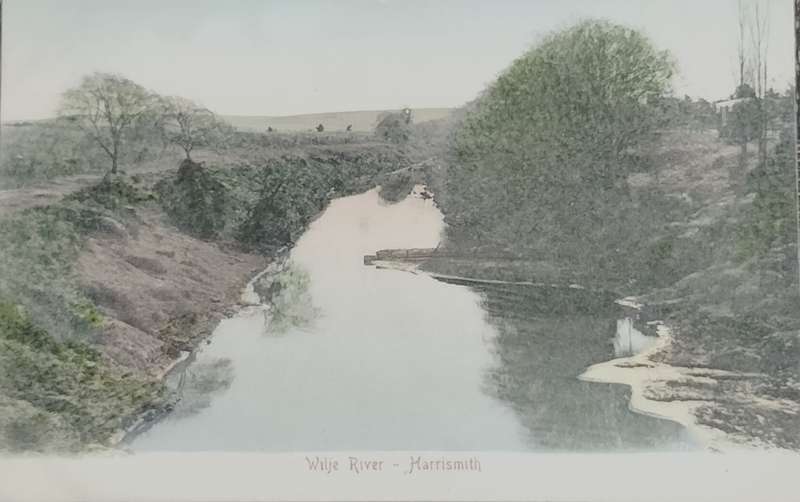 Vintage Post Card - Harrismith - Wilje River