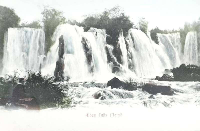 Vintage Post Card - Albert Falls