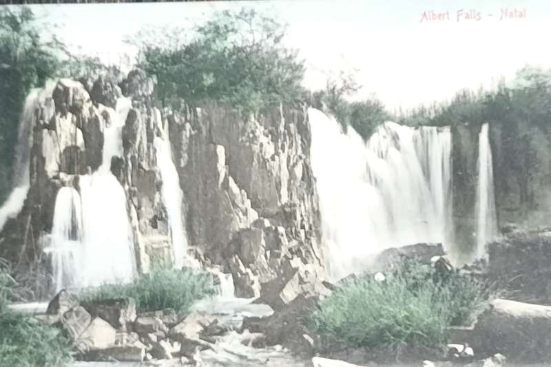 Vintage Post Card - Albert Falls
