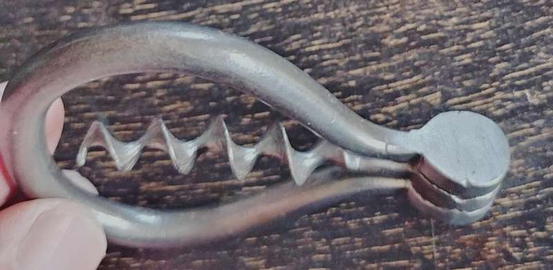 Vintage bow corkscrew / cork screw
