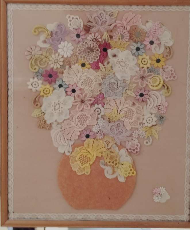 Most fascinating framed embroidery