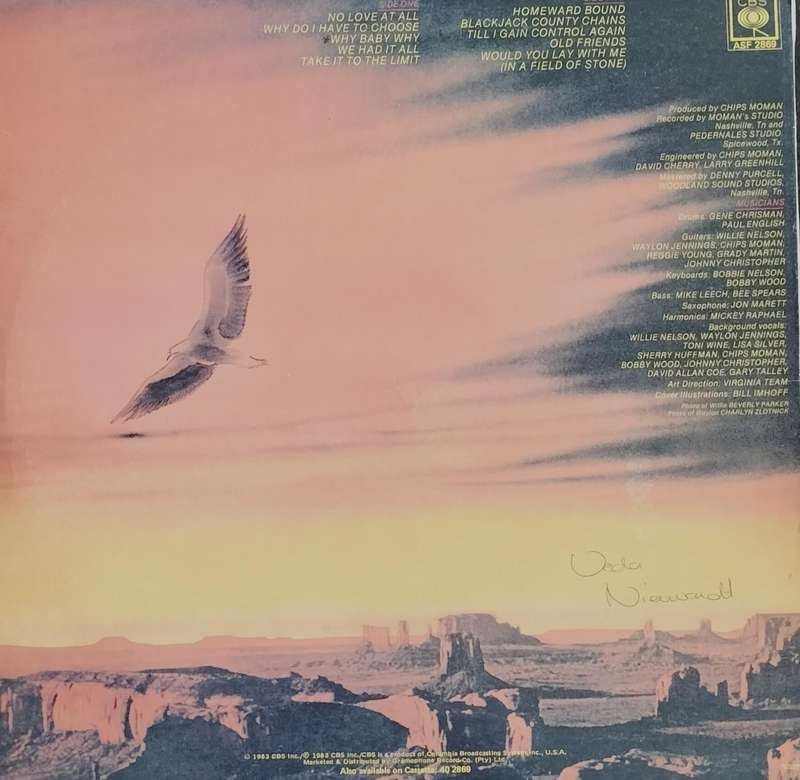 LP / Vinyl / Record - Willie Nelson with Waylon Jennings - Take it to the limit