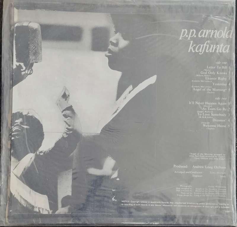 LP / Vinyl / Record - P.P. Arnold - Kafunta