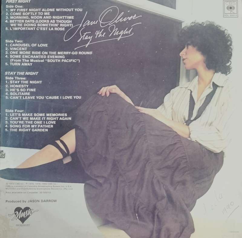 LP / Vinyl / Record - Jane Olivor - First night plus Stay the night (2LP)