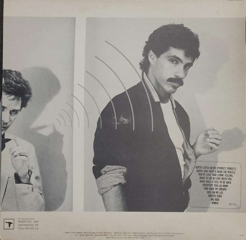 LP / Vinyl / Record - Daryl Hall and John Oates - Voices