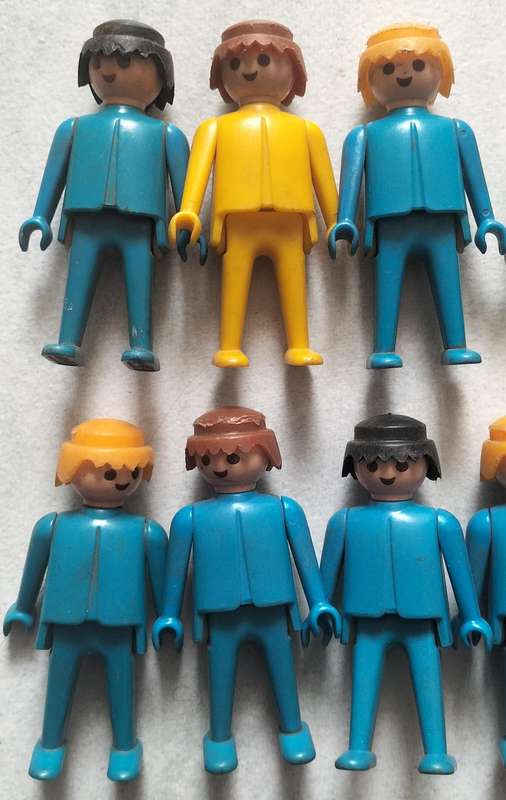 Vintage Playmobil figurines (x11)