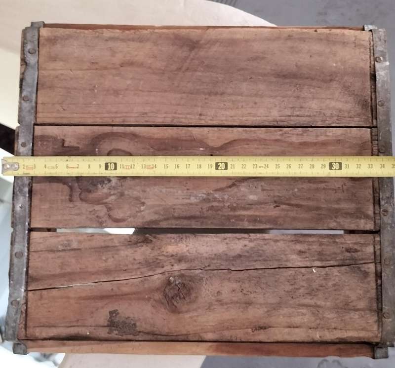 Vintage wooden bottle crate - Drakensberg bottlers - Bethlehem LPm