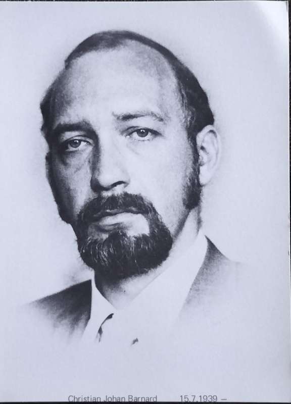 Poskaart / Post card - Christian Johan Barnard - uitgereik deur NAL museum