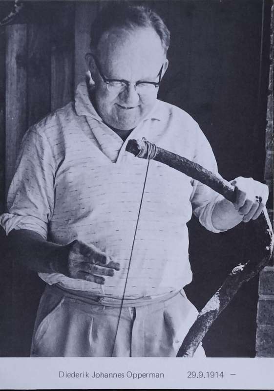 Poskaart / Post card - Diederik Johannes Opperman - uitgereik deur NAL museum
