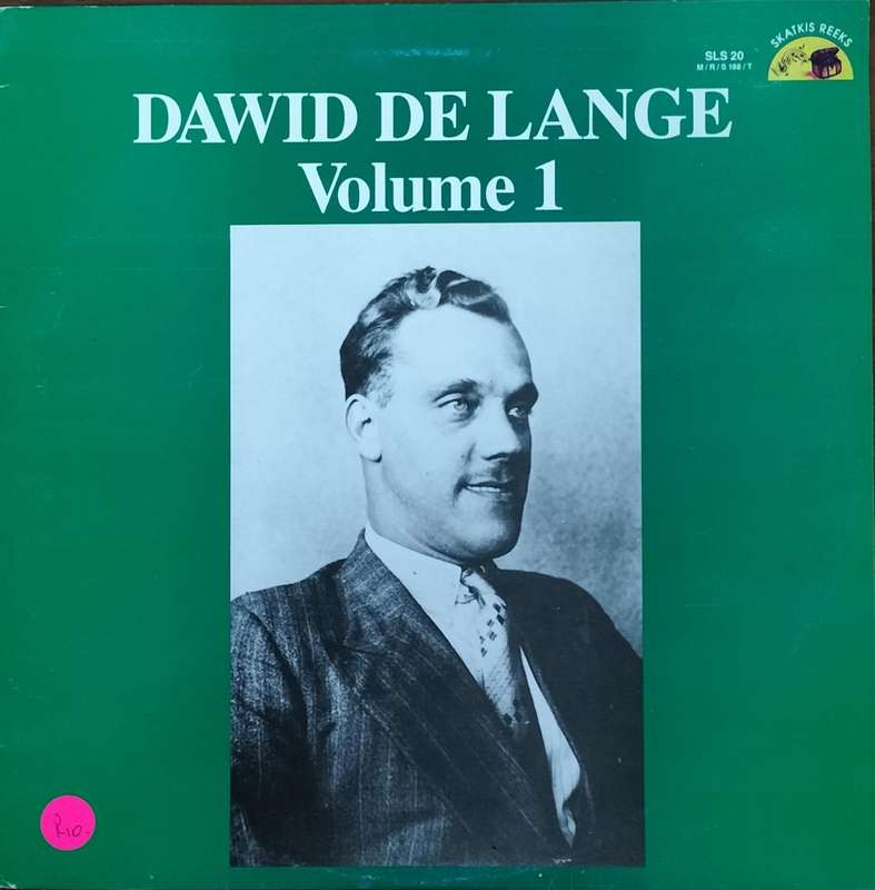 Boere musiek plaat - Vinyl / LP / Record - Dawid de Lange (Volume 1)