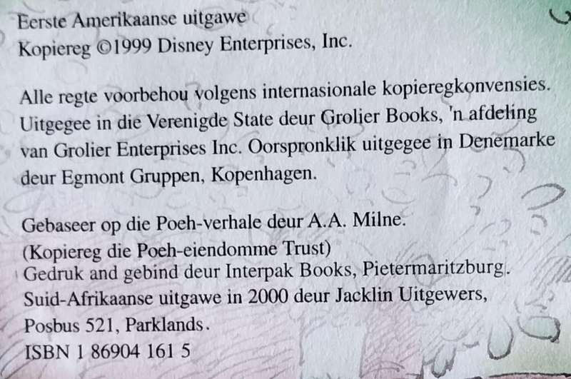 Disney se wonder wereld van lees - Winnie die Poeh en tier ook (1999)  - hardeband