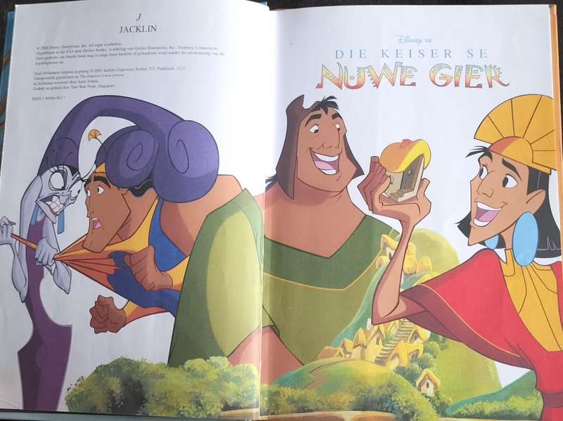 Disney se wonder wereld van lees - Die keiser se nuwe gier (2000)  - hardeband