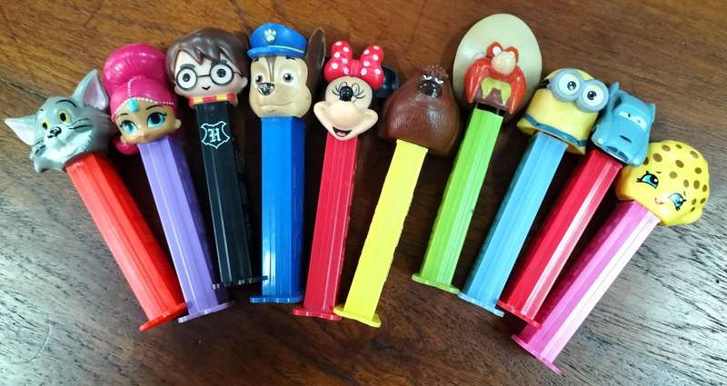 Pez (x10) - ideal starter collection (Lot 1)