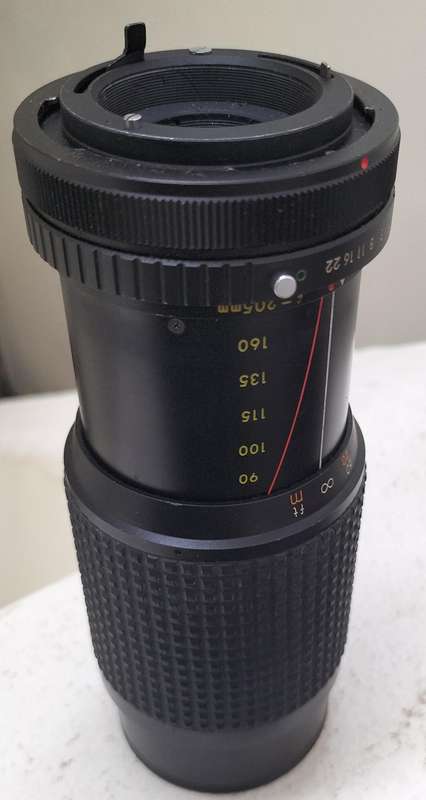 Vintage Osawa bayonet mount lens (80 - 205mm)