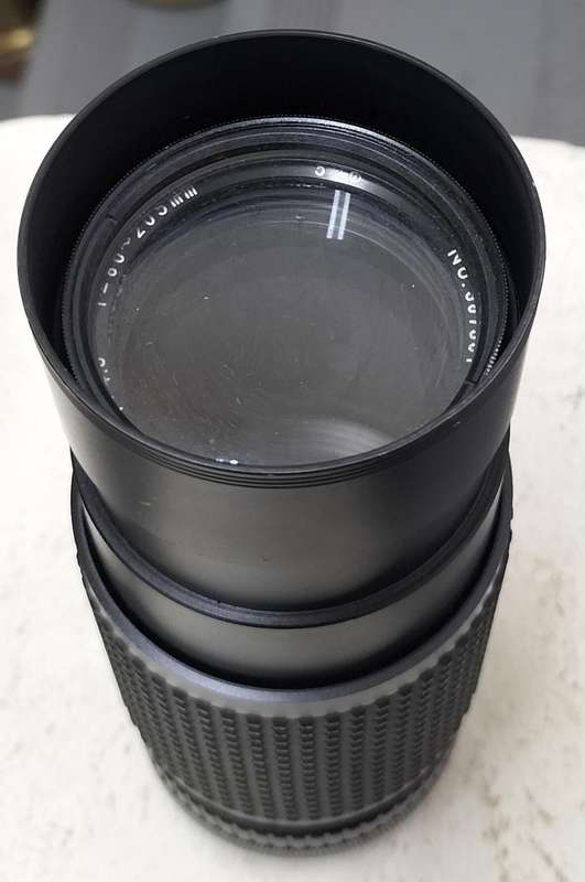 Vintage Osawa bayonet mount lens (80 - 205mm)