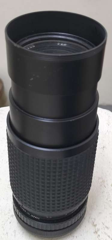 Vintage Osawa bayonet mount lens (80 - 205mm)