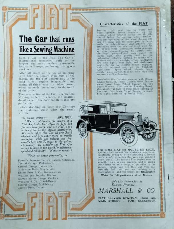 Port Elizabeth History - Marshalls catalogue 1925 (144 pages)