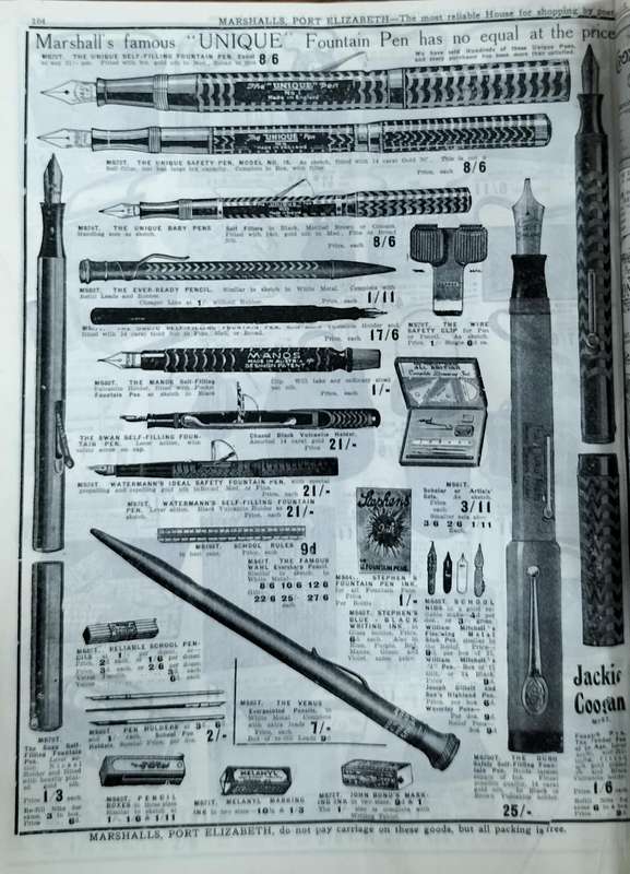 Port Elizabeth History - Marshalls catalogue 1925 (144 pages)