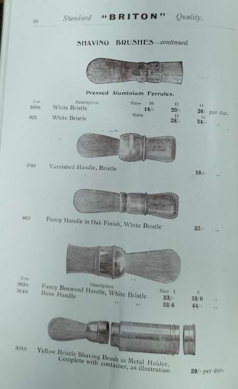 Briton Brush - WPM Kellam - Johannesburg & Cape Town - 1924 (31 pages)