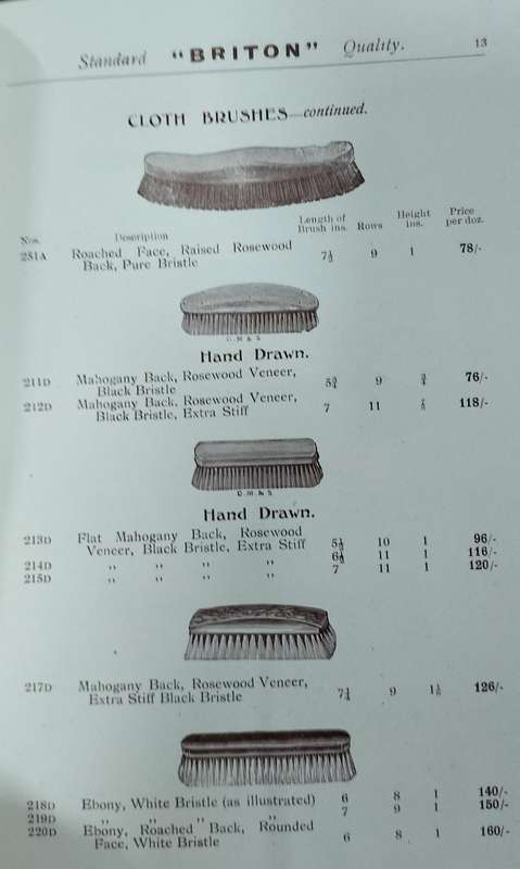 Briton Brush - WPM Kellam - Johannesburg & Cape Town - 1924 (31 pages)