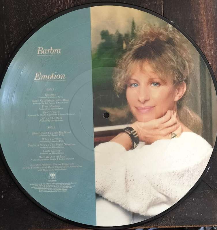 Rare Picture LP / Record / Vinyl - Barbra Streisand - Emotion (Special Limited Edition)