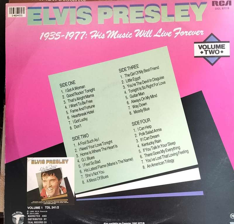 LP / Record / Vinyl - Elvis Presley - Life and Times (all his greatest hits) 2LP